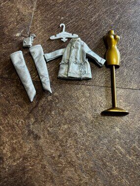 Topper Dawn doll clothes Silver Au Go Go 810